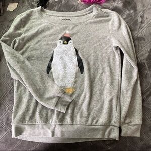 Penguin Crew Neck Soft Sweater